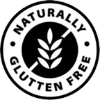 Naturally Gluten Free seal used in the ExiTide artwork