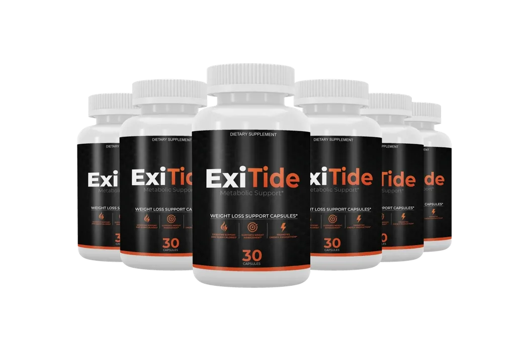ExiTide Supplement Facts and product label, 30 capsules